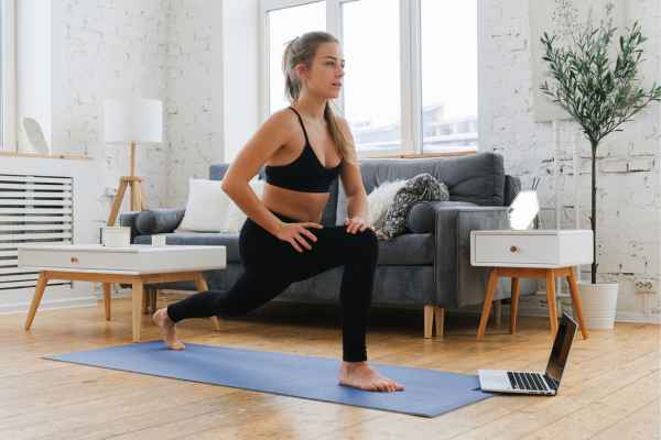 Woman exercising confidently after femiwand treatment Yorkshire