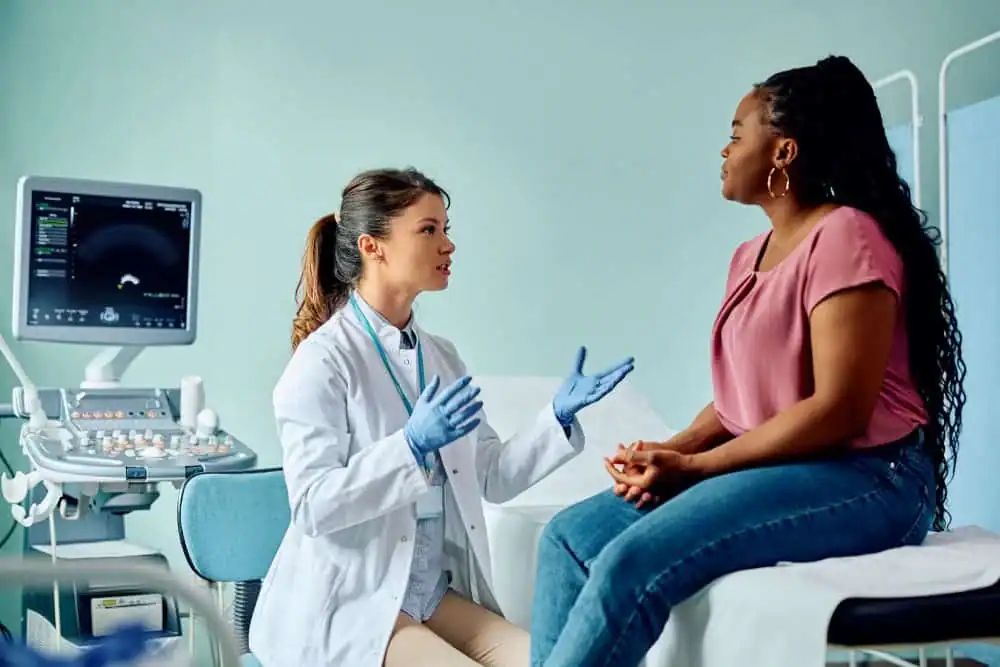 Rejuvenating Intimacy: Exploring Surgical Solutions for Vaginal Laxity 1 Woman have consultation about vaginal laxity Yorkshire